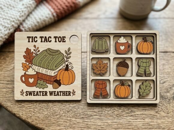Download Sweater Weather Tic Tac Toe Fun Game - Sweater Collection