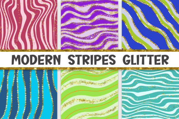 Download Modern Stripes Glitter Background - Modern stripes Collection